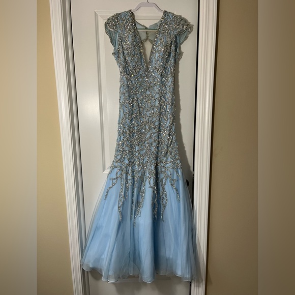 women's light blue dress pants Nash Cady Pants in Light Blue